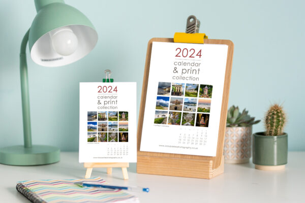 2024 Northern Ireland Calendar Refill A5 (clipboard and stand not included)