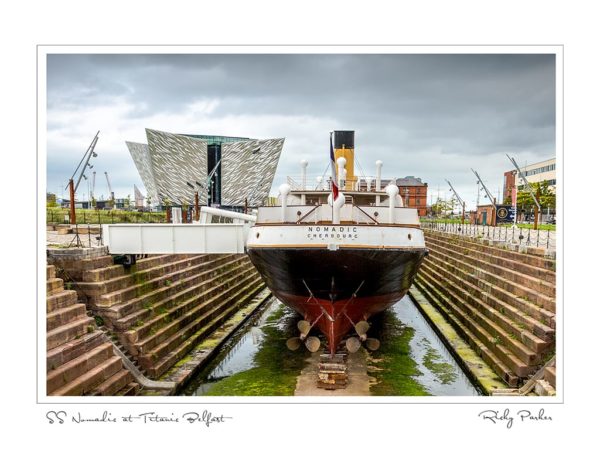 SS Nomadic at Titanic Belfast by Ricky Parker Photography