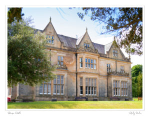 Bangor Castle in the sunshine